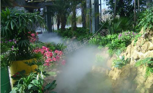 植物園噴淋、造景