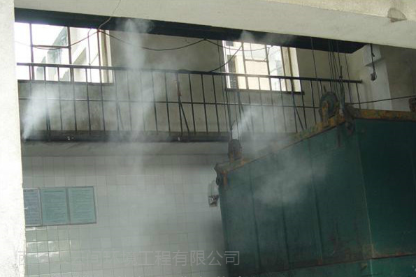 垃圾回收加工區噴霧除臭降低細菌