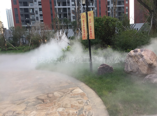 小區霧效景觀(guān)
