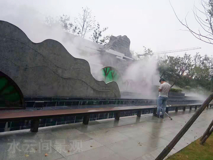 長(cháng)樂(lè )塬景區噴霧造景