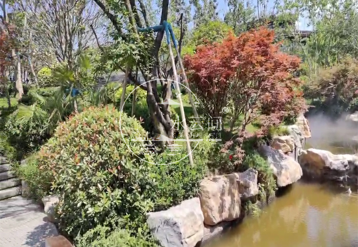 太白山唐鎮度假區噴霧景觀(guān)-噴霧造景的奇妙魅力
