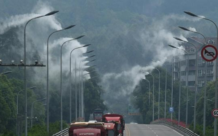 水云間景觀(guān)-智能?chē)婌F路燈控制系統應用