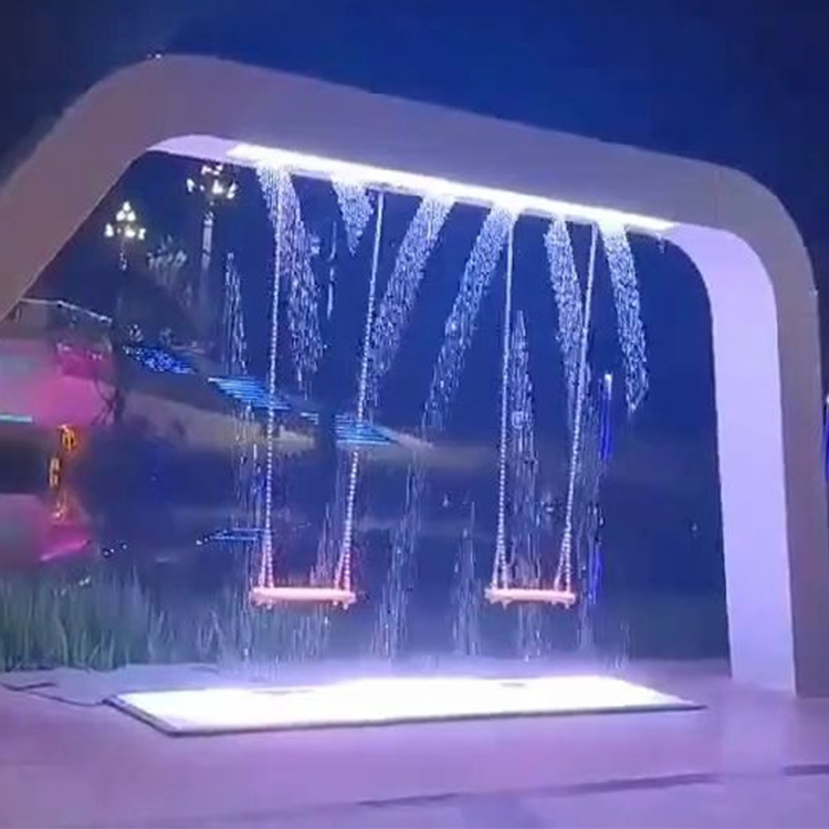 水云間景觀(guān)-數字水簾/秋千水簾水景應用