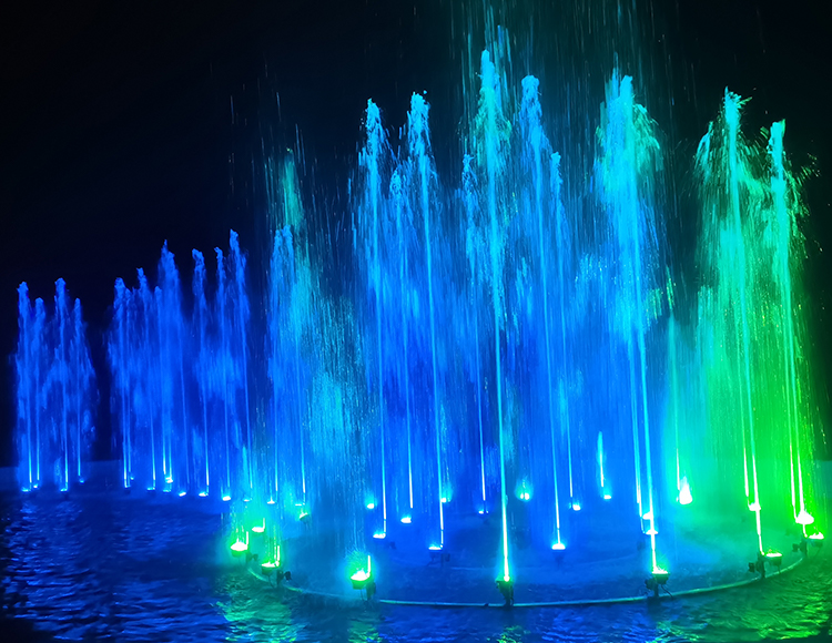 公園水景 西安音樂(lè )噴泉的應用