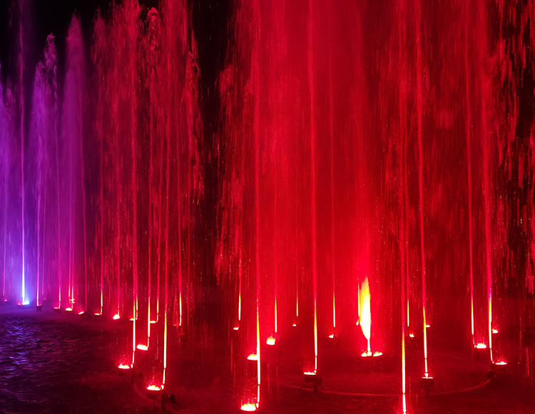 公園水景 西安音樂(lè )噴泉的應用